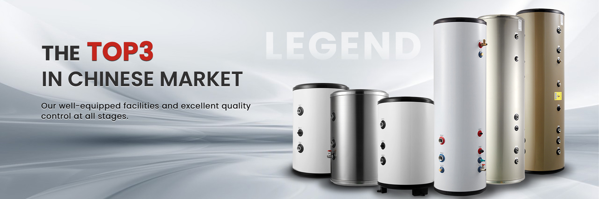 Qualität Wärmepumpenwasserbehälter usine